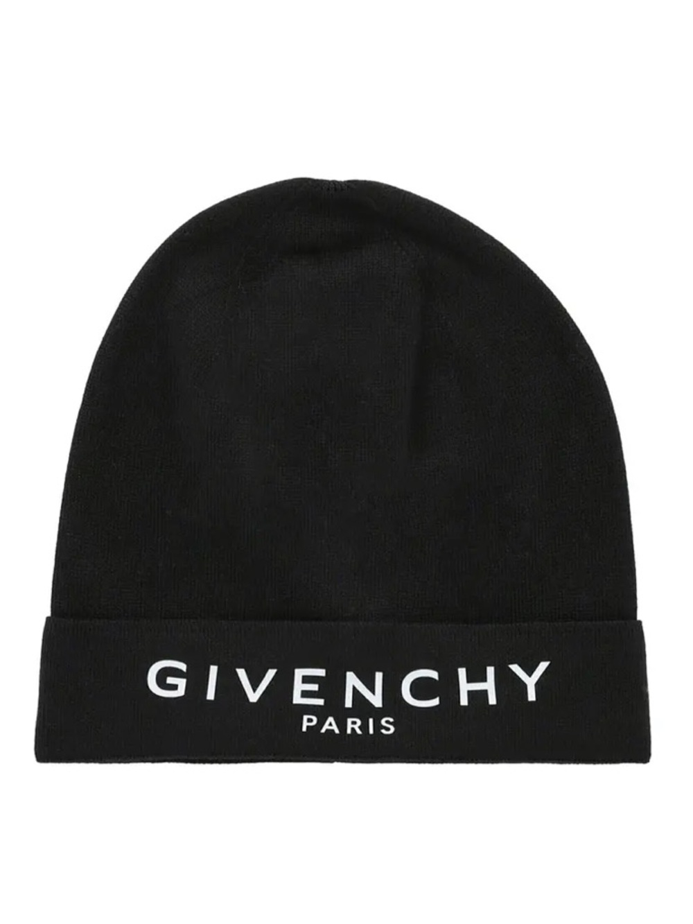Givenchy Black Logo Beanie